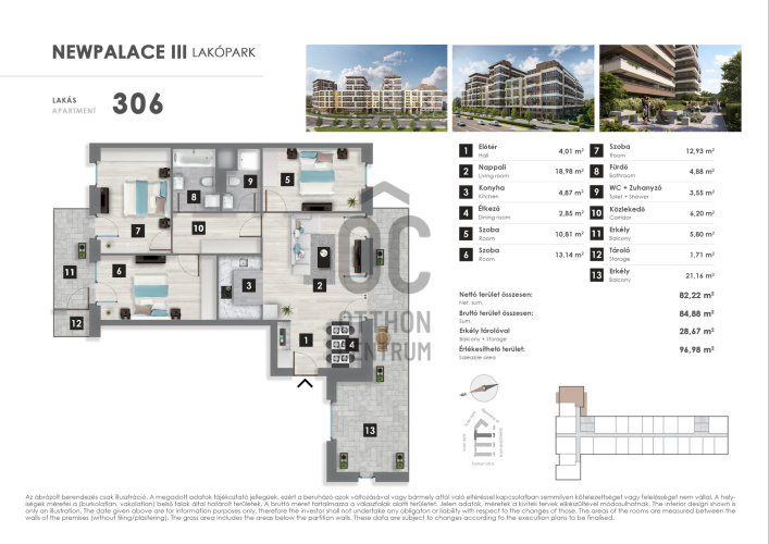 4 bed · 825m² · Lakás · 144.900.000 Ft
